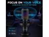 JOYPEER MC35W Wireless RGB USB Condenser Microphone ENC noise reduction JOYPEER MC35W Wireless RGB USB Condenser Microphone ENC noise reduction